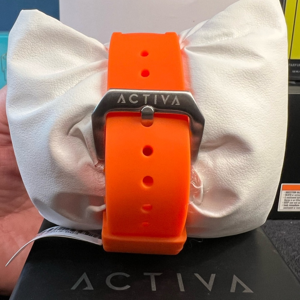 ActivaFury Invicta Men’s Watch-44.3mm MOD-ACW2305-003 Clear&Orange Skeleton(NWT) - Picture 6 of 10